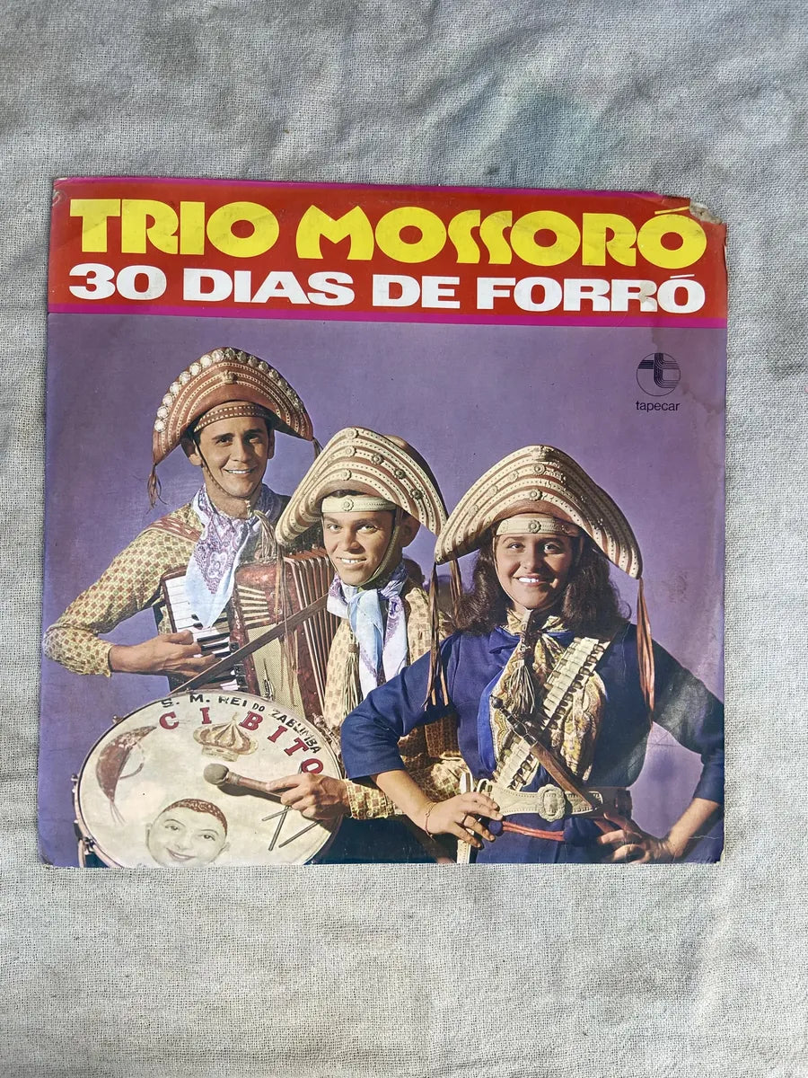 Lp Trio Mossoró Trinta Dias De Forro (Usado)