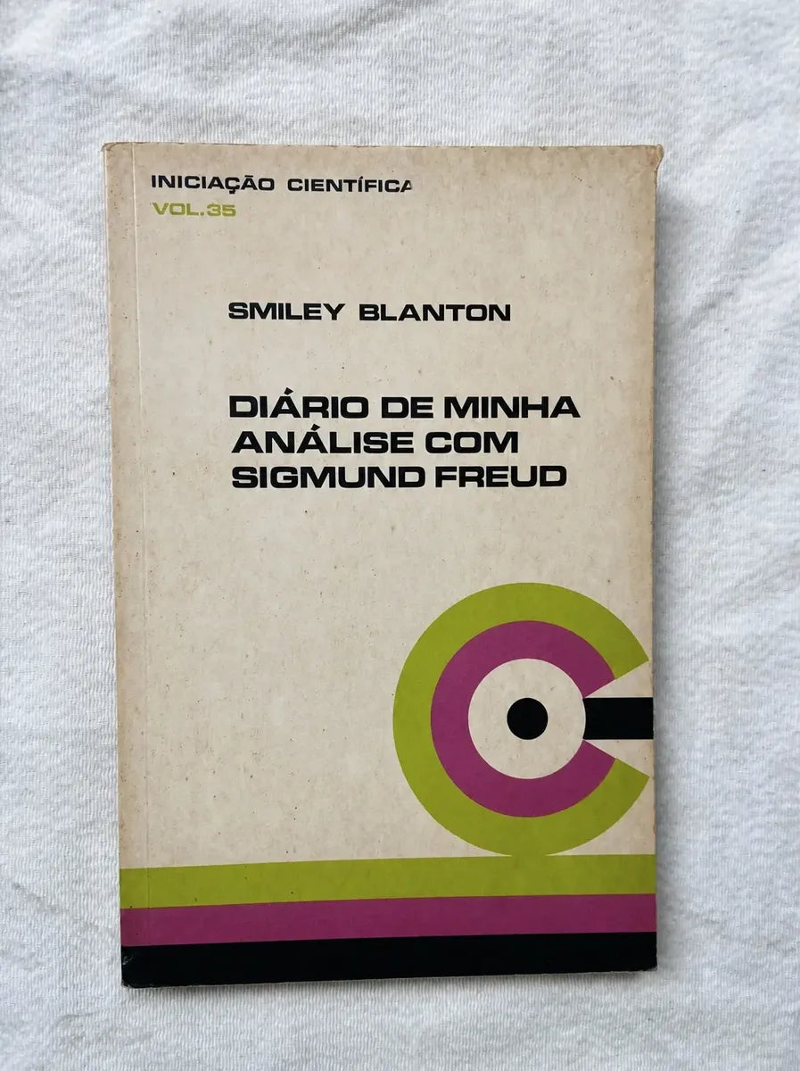 Livro Diário De Minha Análise Com Sigmund Freud Vol 35 (Usado)