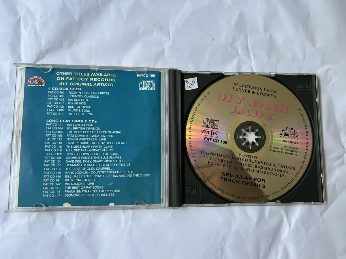 Cd Selections From My Fair Lady 1994 Importado Eec (Usado)