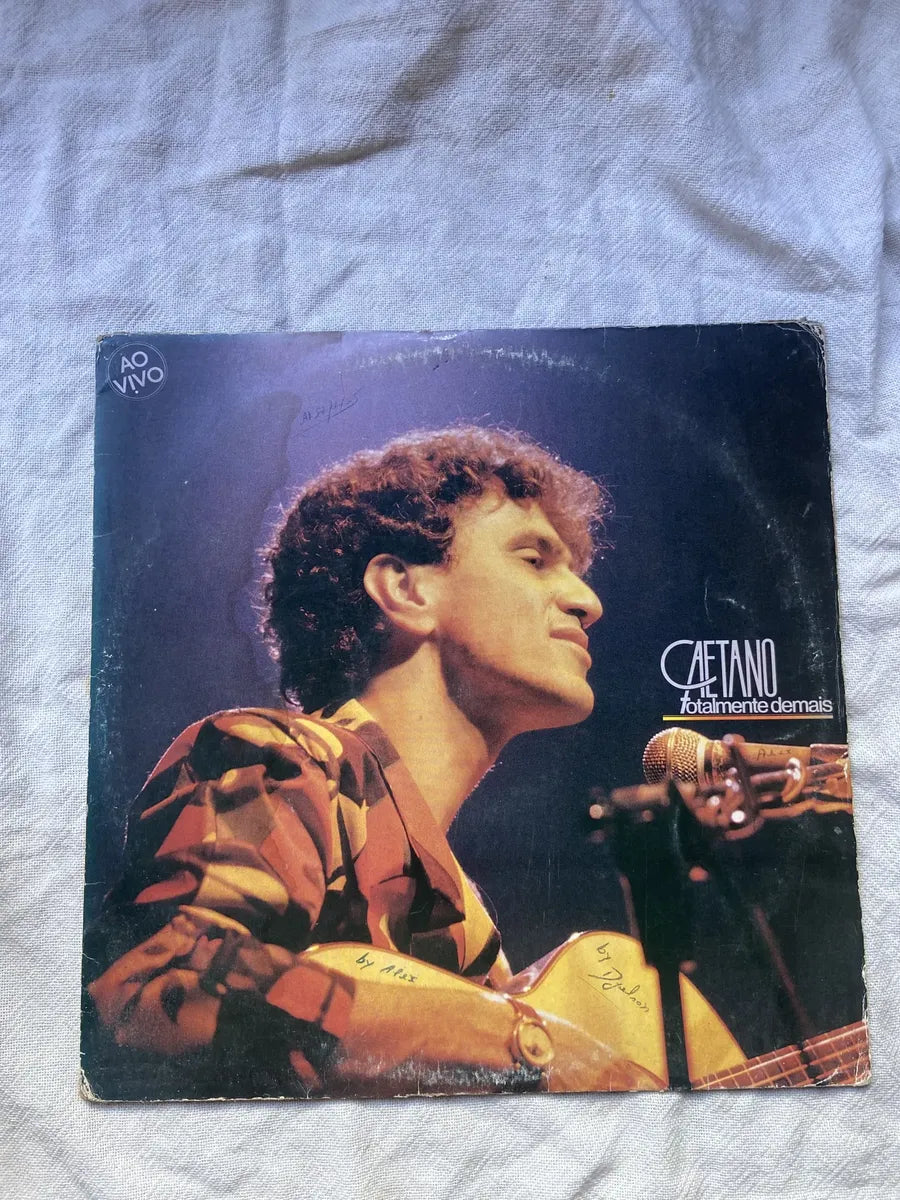 Lp Caetano Totalmente Demais 1986 (Usado)