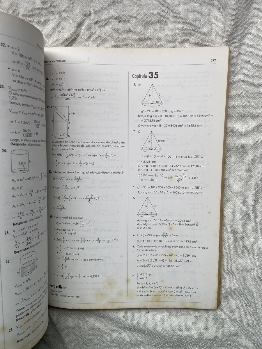 Livro Matemática Contexto E Aplicações Volume Único 2000 (Usado)