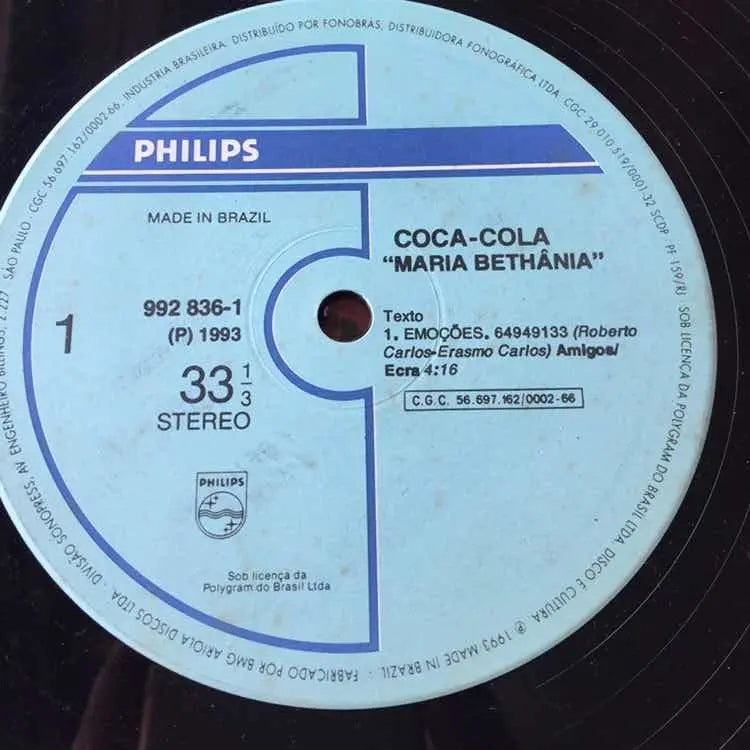 Lp Maria Bethania Coca-cola 1993 (Usado)