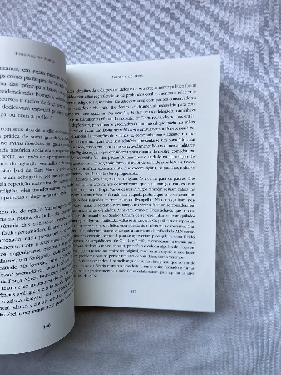 Livro Autópsia Do Medo Vida E Morte Do Delegado Sérgio (Usado)