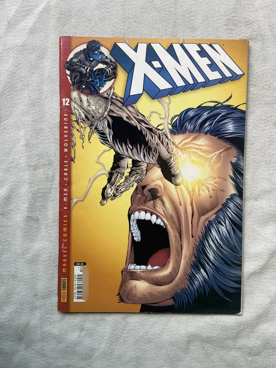 Gibi X Men Cable Wolverine Número 12 2002 (Usado)