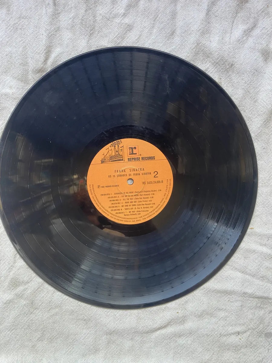 Lp As 15 Grandes De Frank Sinatra 1982 (Usado)