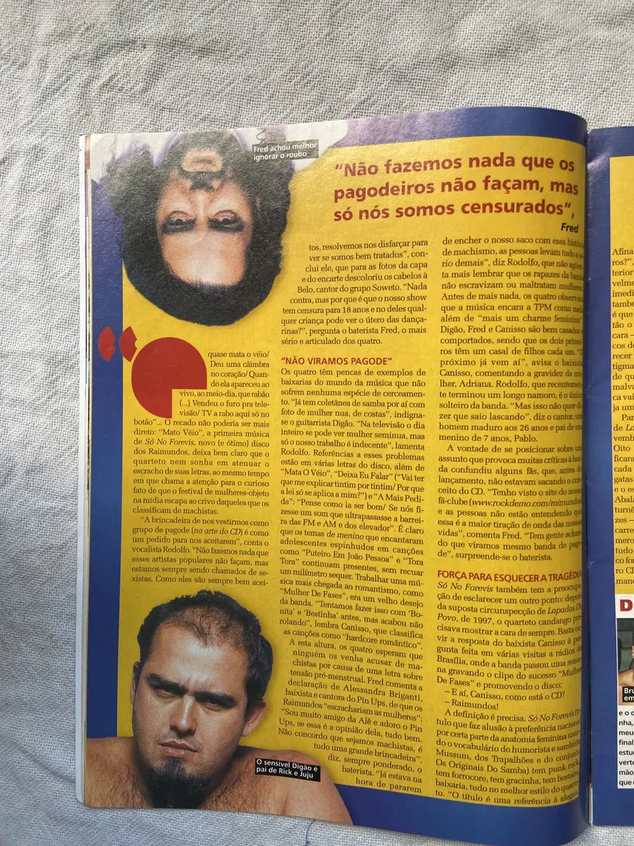 Revista Show Bizz Ano 15 Número 6 Edição 167 Julho 1999 (Usado)