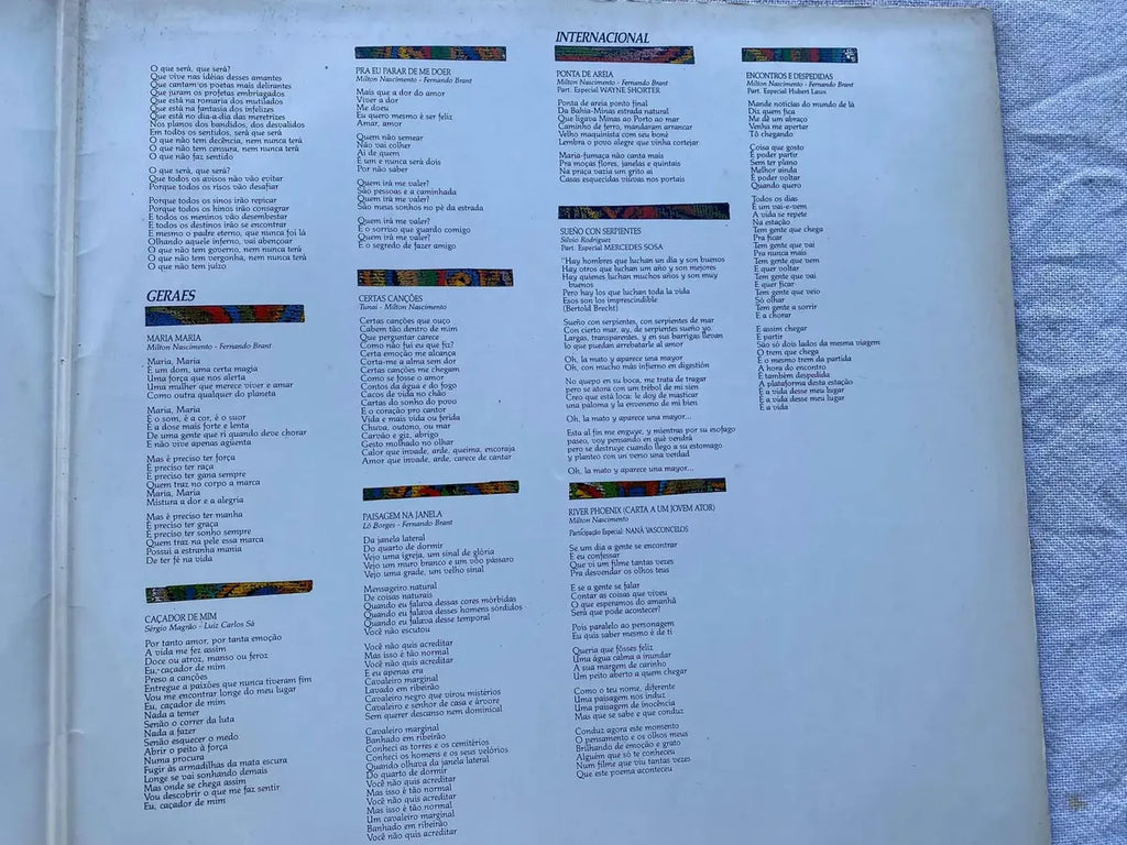 Lp O Melhor De Milton Nascimento Canção Da América 1991 Dupl (Usado)