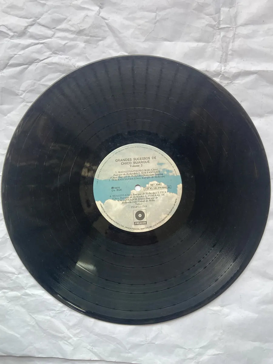 Lp Grandes Sucessos De Chico Buarque Volume 2 1970 (Usado)