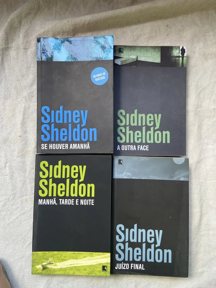 Livro Sidney Sheldon Juízo Final Box 4 Livros (Usado)