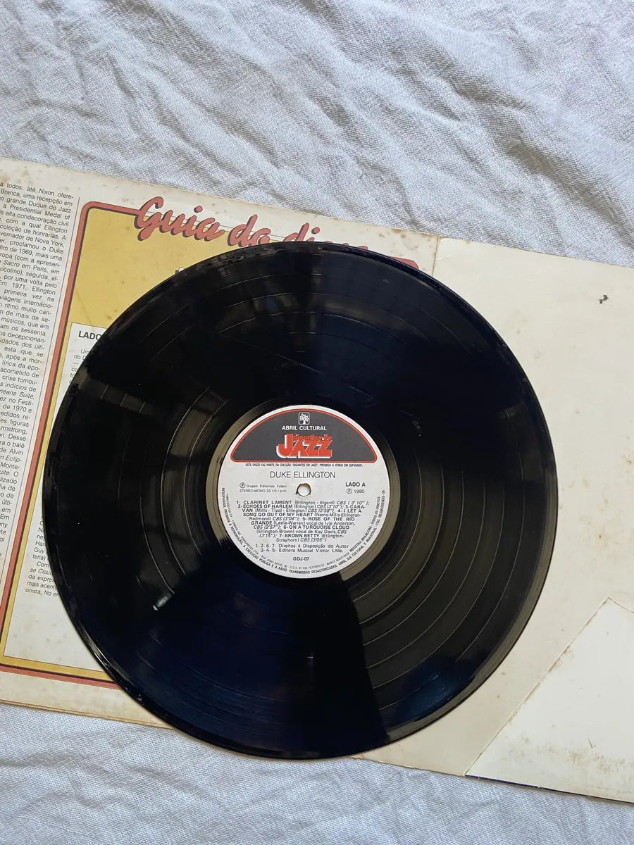 Lp Duke Ellington O Duque Do Jazz Col Gigantes Do Jazz 1980 (Usado)