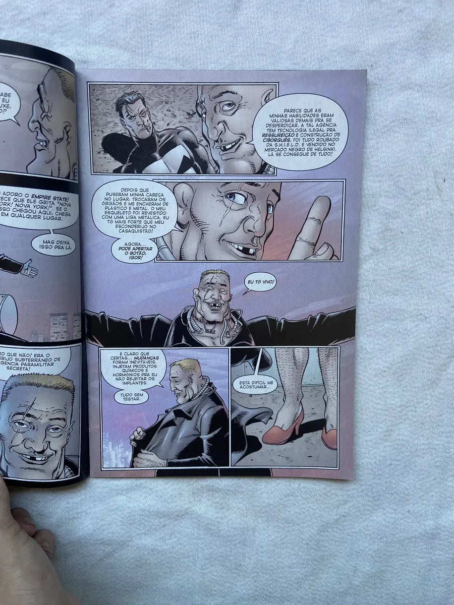 Gibi Paladinos Da Marvel Justiceiro Vingança Implacável N 01 (Usado)