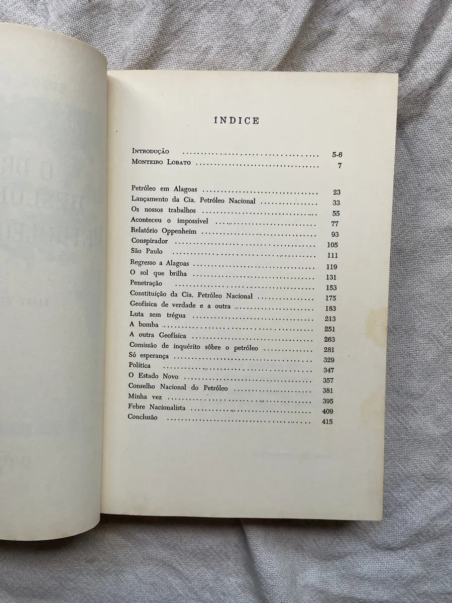 Livro O Drama Da Descoberta Do Petróleo Brasileiro 2010 (Usado)