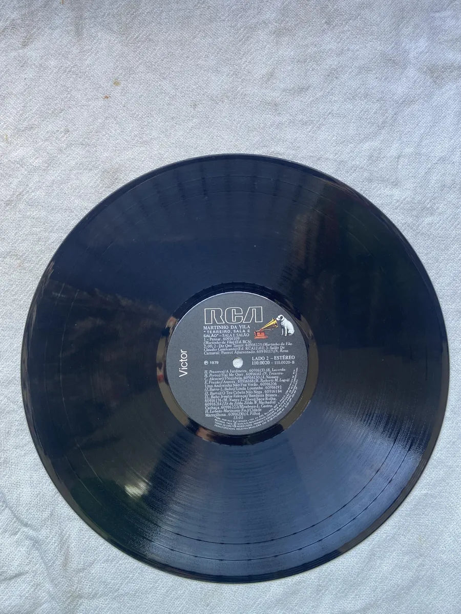 Lp Martinho Da Vila Terreiro Sala E Salão 1992 (Usado)