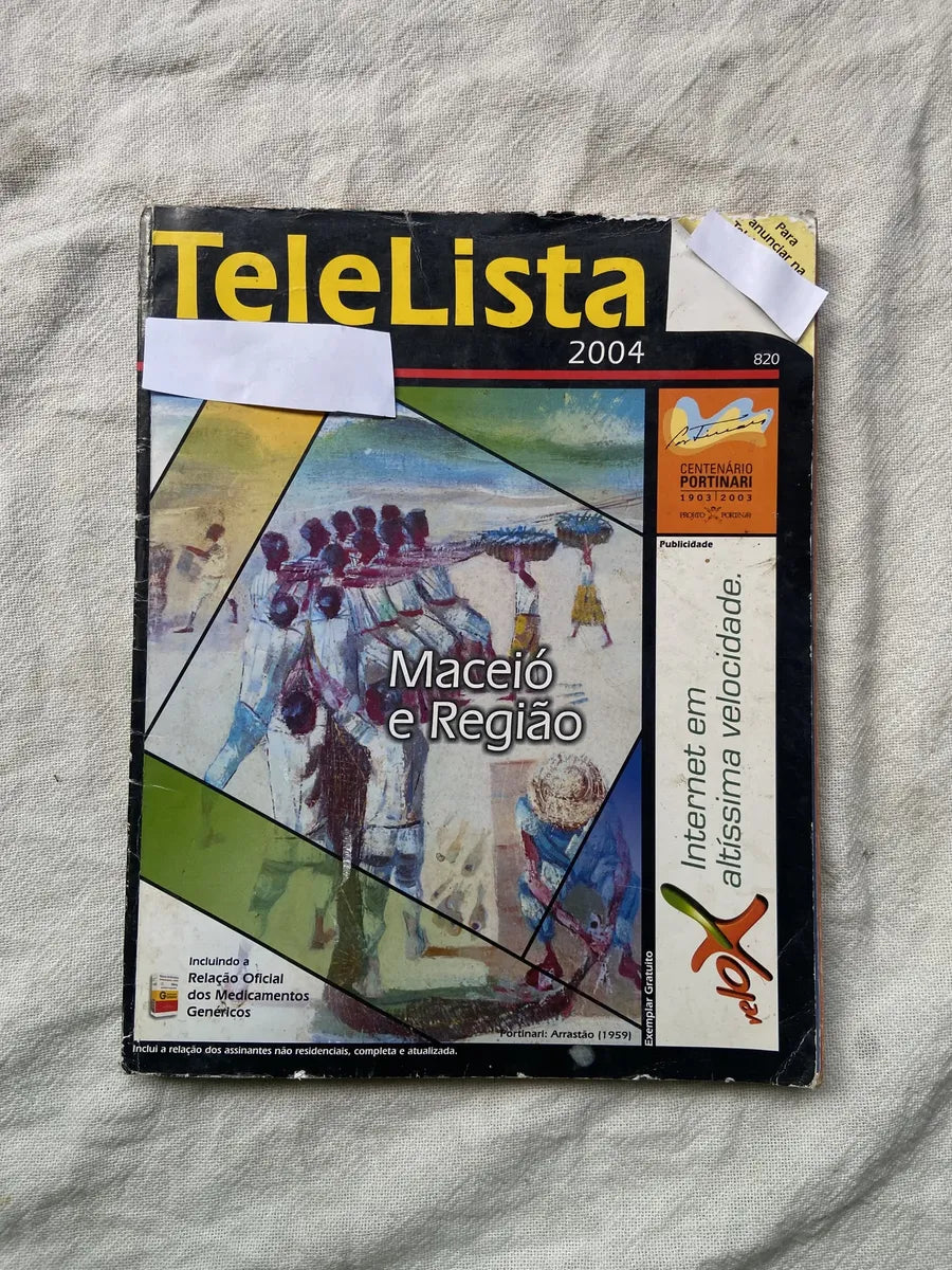 Livro Lista Telefonica Telelista 2004 Maceió E Região (Usado)