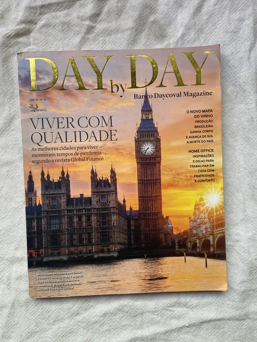 Revista Day By Day Viver Com Qualidade Ano 12 Número 12 (Usado)