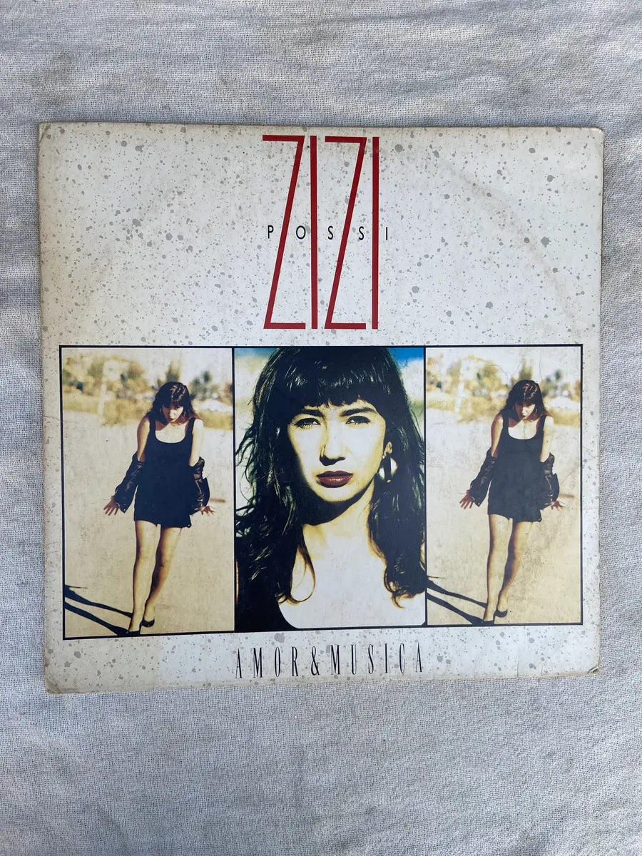 Lp Zizi Possi Amor E Música 1987 Com Encarte (Usado)