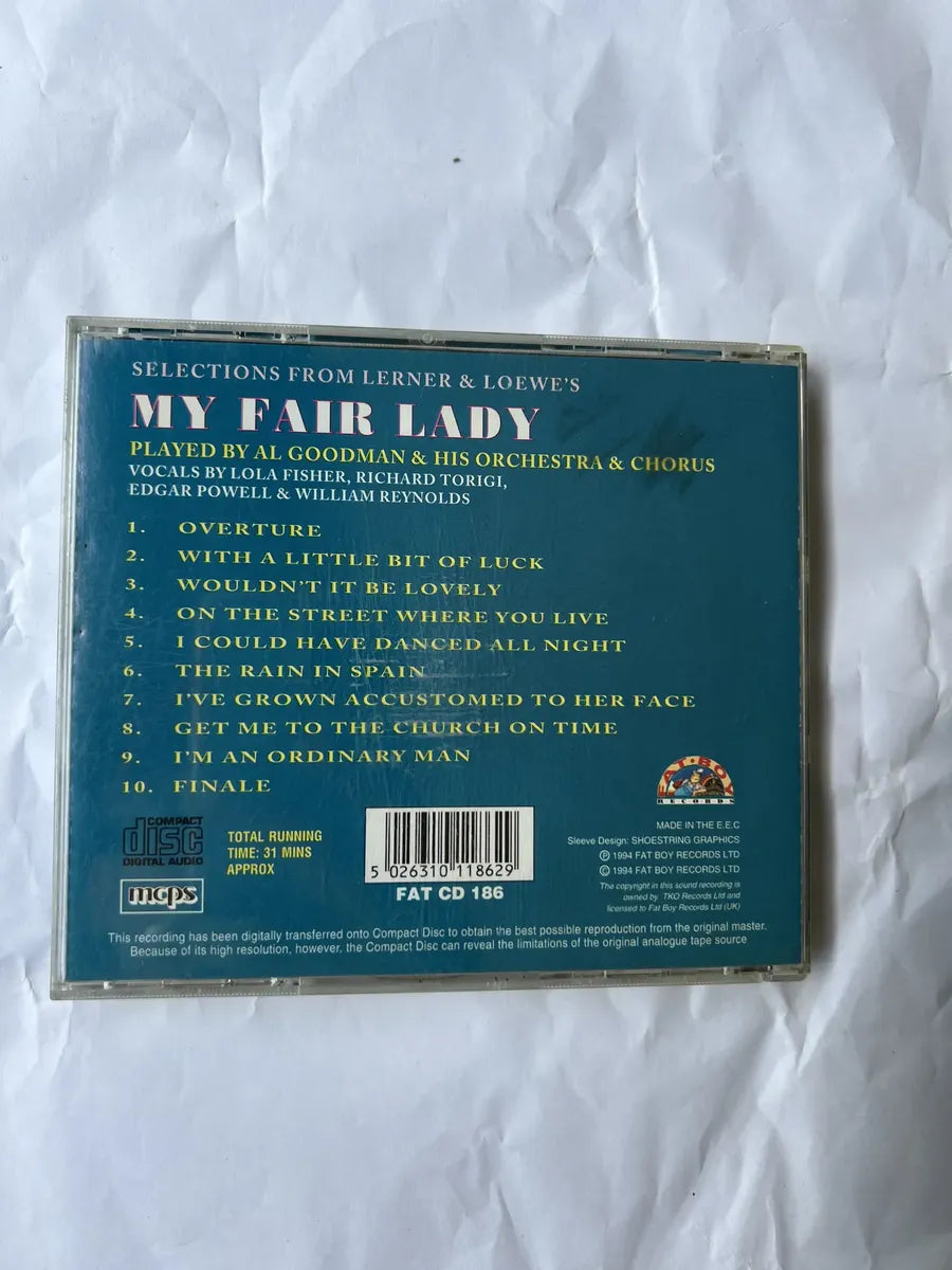 Cd Selections From My Fair Lady 1994 Importado Eec (Usado)