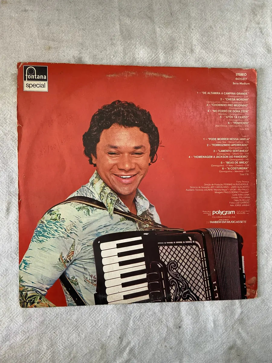 Lp Dominguinhos Após Tá Certo 1979 (Usado)