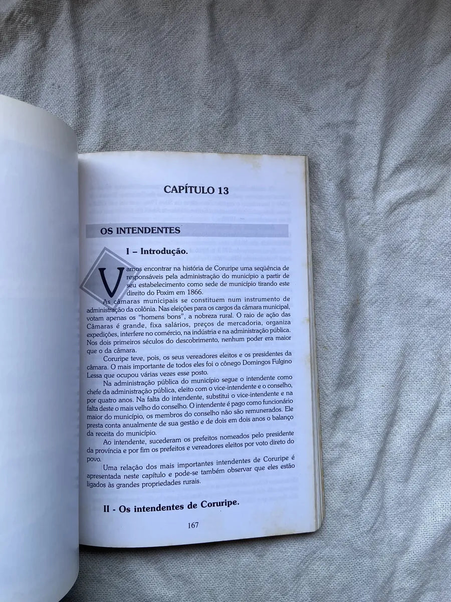 Livro Coruripe Sua História Sua Gente Suas Instituições 1999 (Usado)