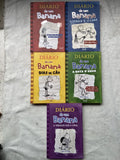 Livro Diário De Um Banana Box 5 Volumes Capa Dura (Usado)