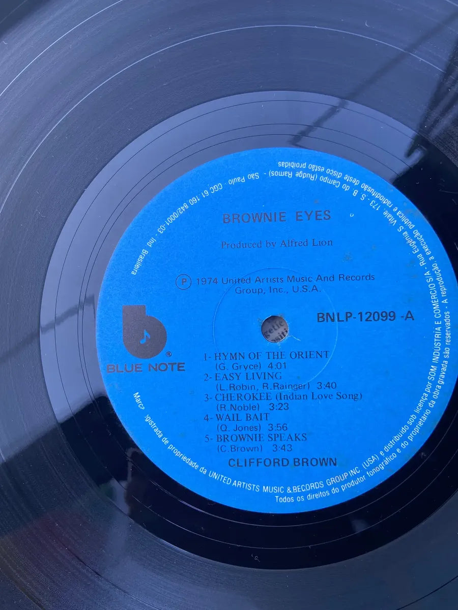 Lp Clifford Brown Brownie Eyes 1974 Importado Usa (Usado)