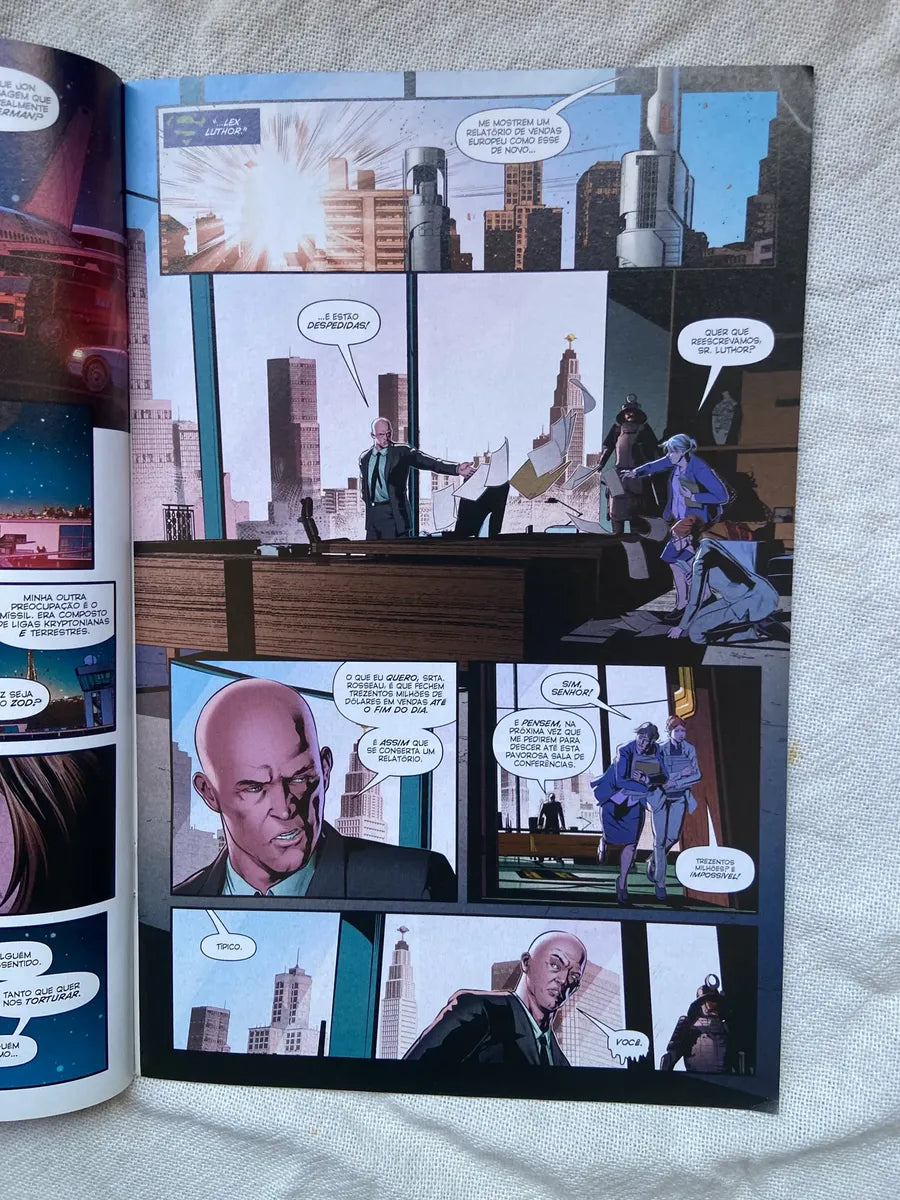 Gibi Superman Action Comics O Segredo De Lexluthor N 22 (Usado)