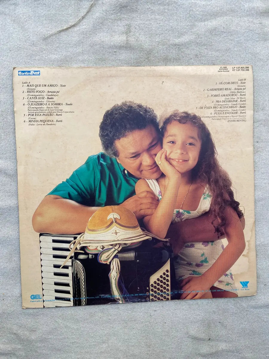 Lp Dominguinhos Veredas Nordestinas 1989 (Usado)