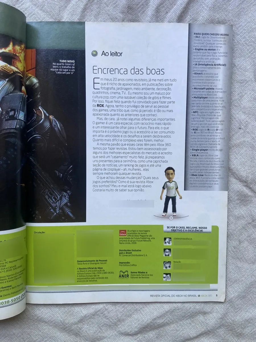 Revista X Box 360 Gears Of War Judgment Ano 6 N 72 (Usado)