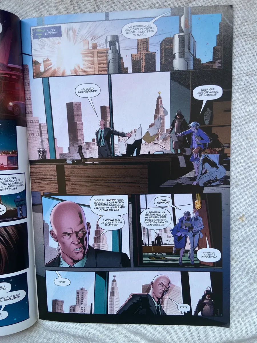 Gibi Superman Action Comics O Segredo De Lexluthor N 22 (Usado)