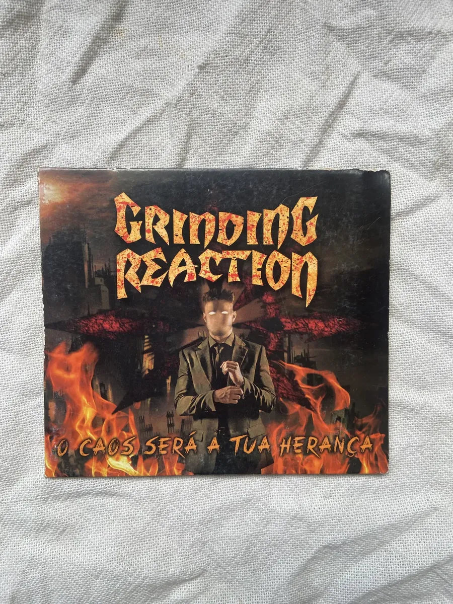 Cd Grinding Reacteon O Caos Será A Tua Herança (Usado)