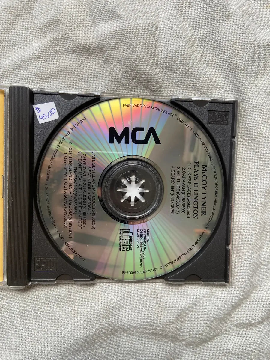 Cd Mc Coy Tyner Plays Ellington Importado 1990 (Usado)