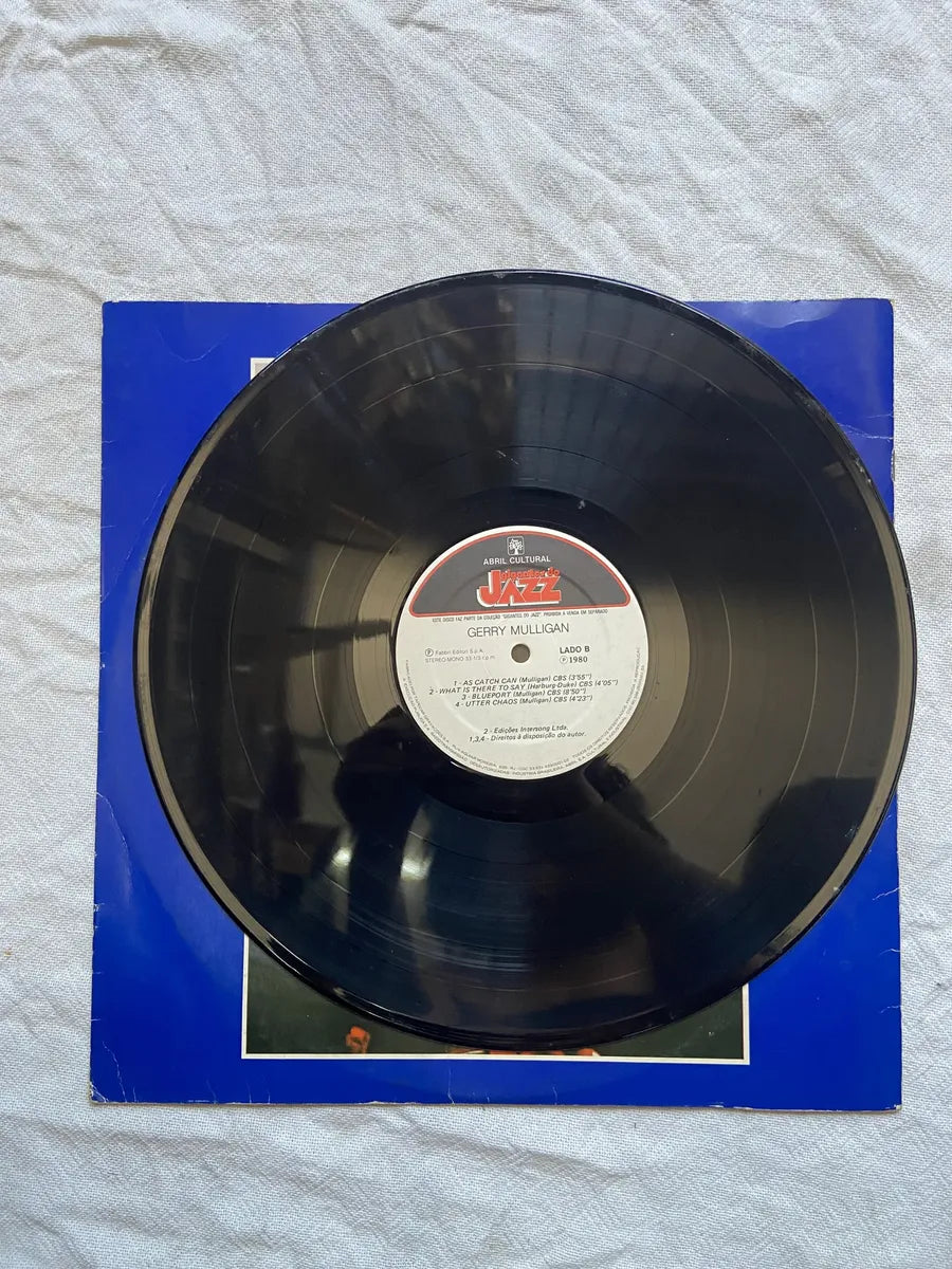 Lp Gerry Mulligan Coleção Gigantes Do Jazz 1980 (Usado)
