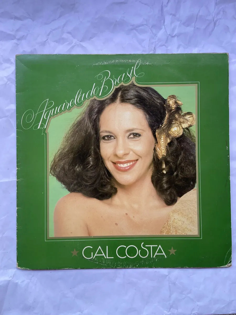 Lp Gal Costa Aquarela Do Brasil 1985 (Usado)