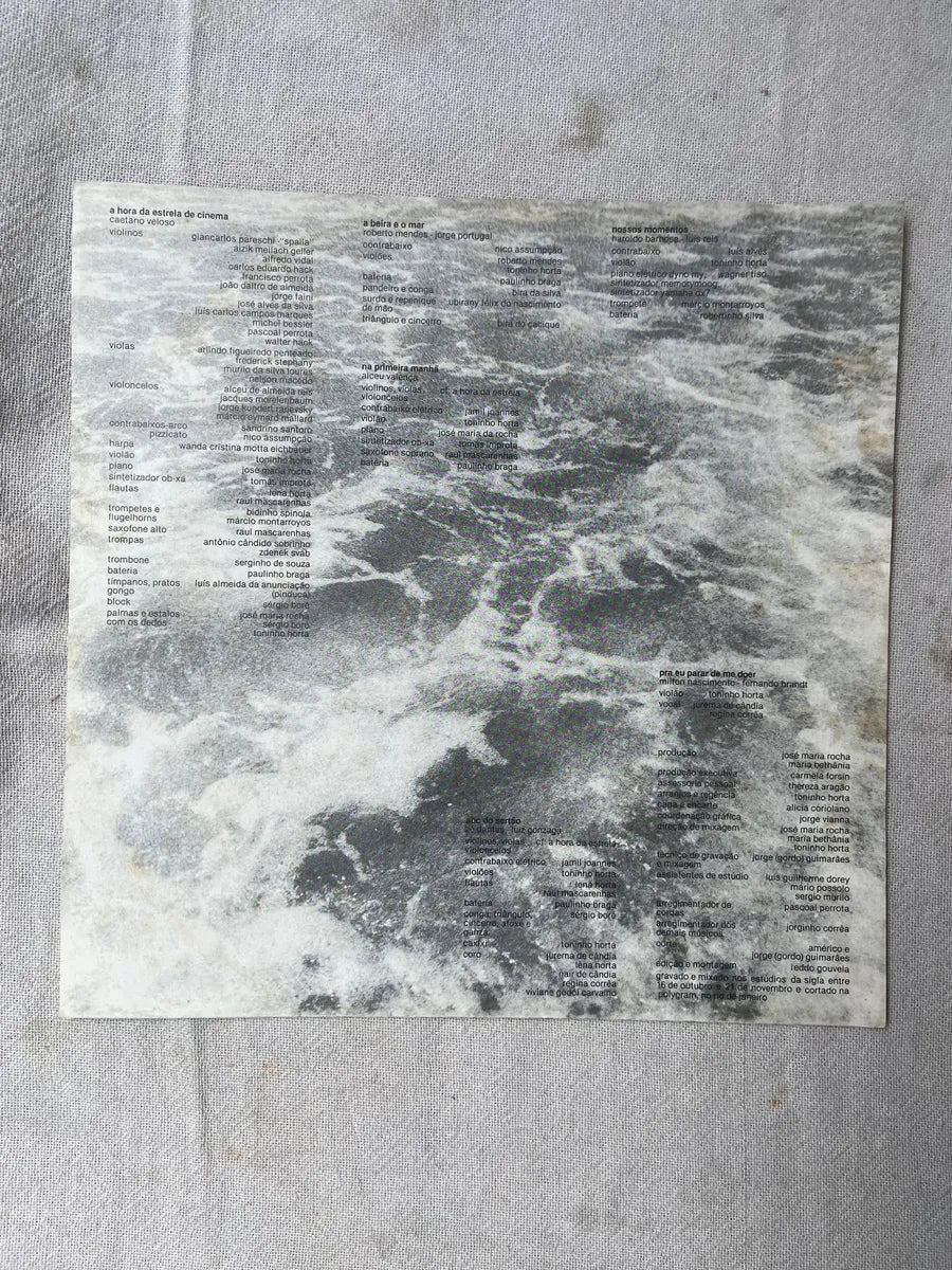 Lp Maria Bethânia A Beira E O Mar 1984 (Usado)