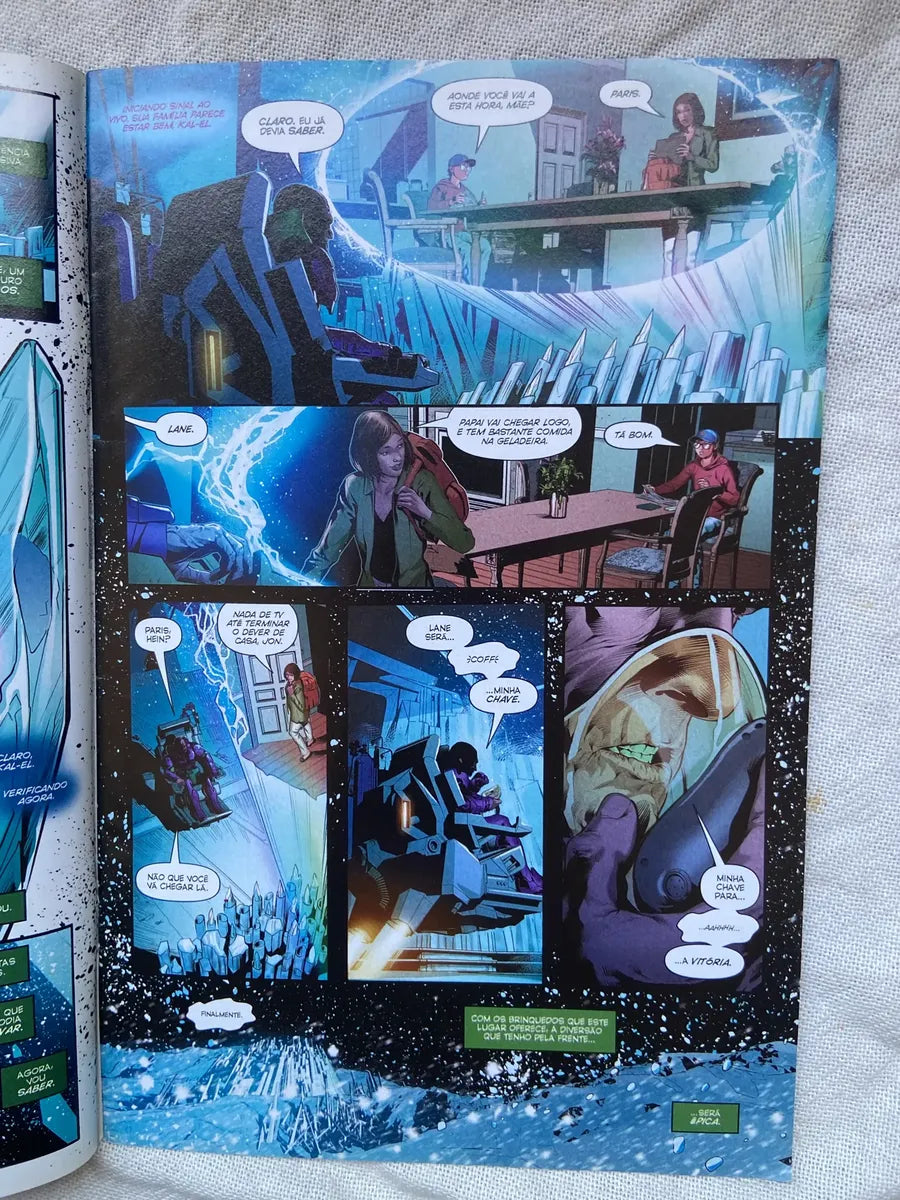 Gibi Superman Action Comics O Segredo De Lexluthor N 22 (Usado)