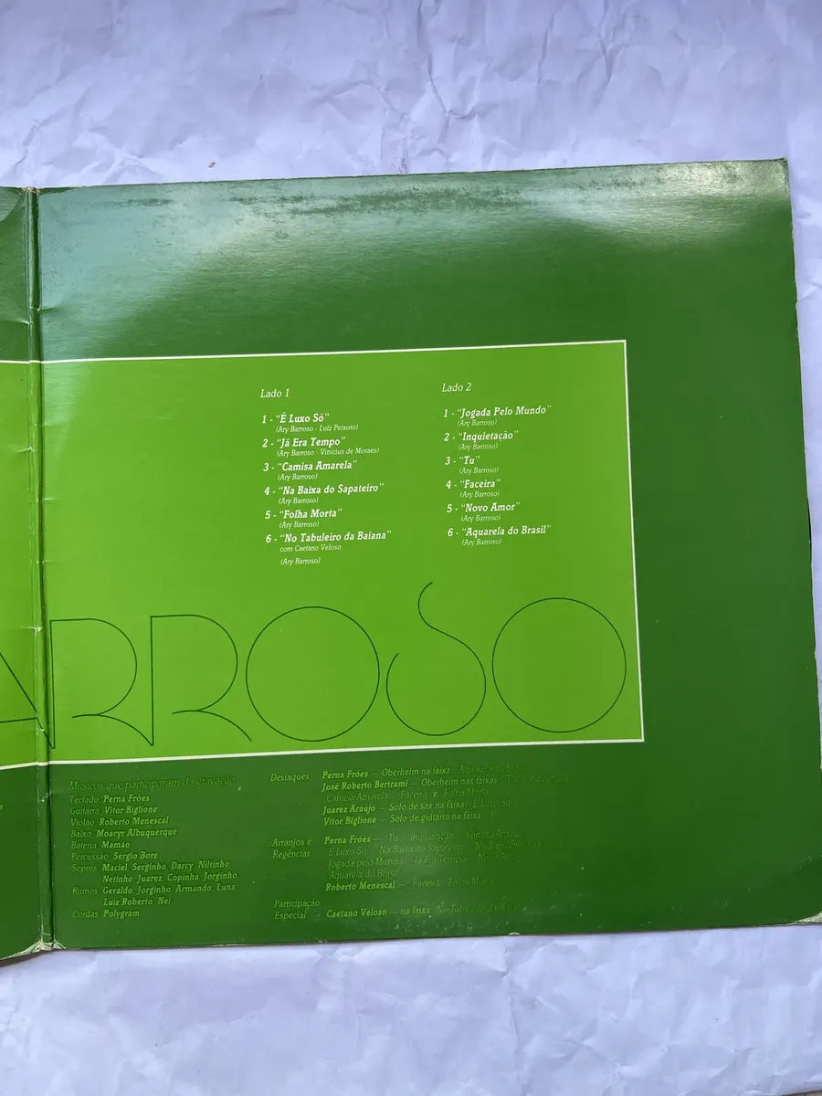 Lp Gal Costa Aquarela Do Brasil 1985 (Usado)