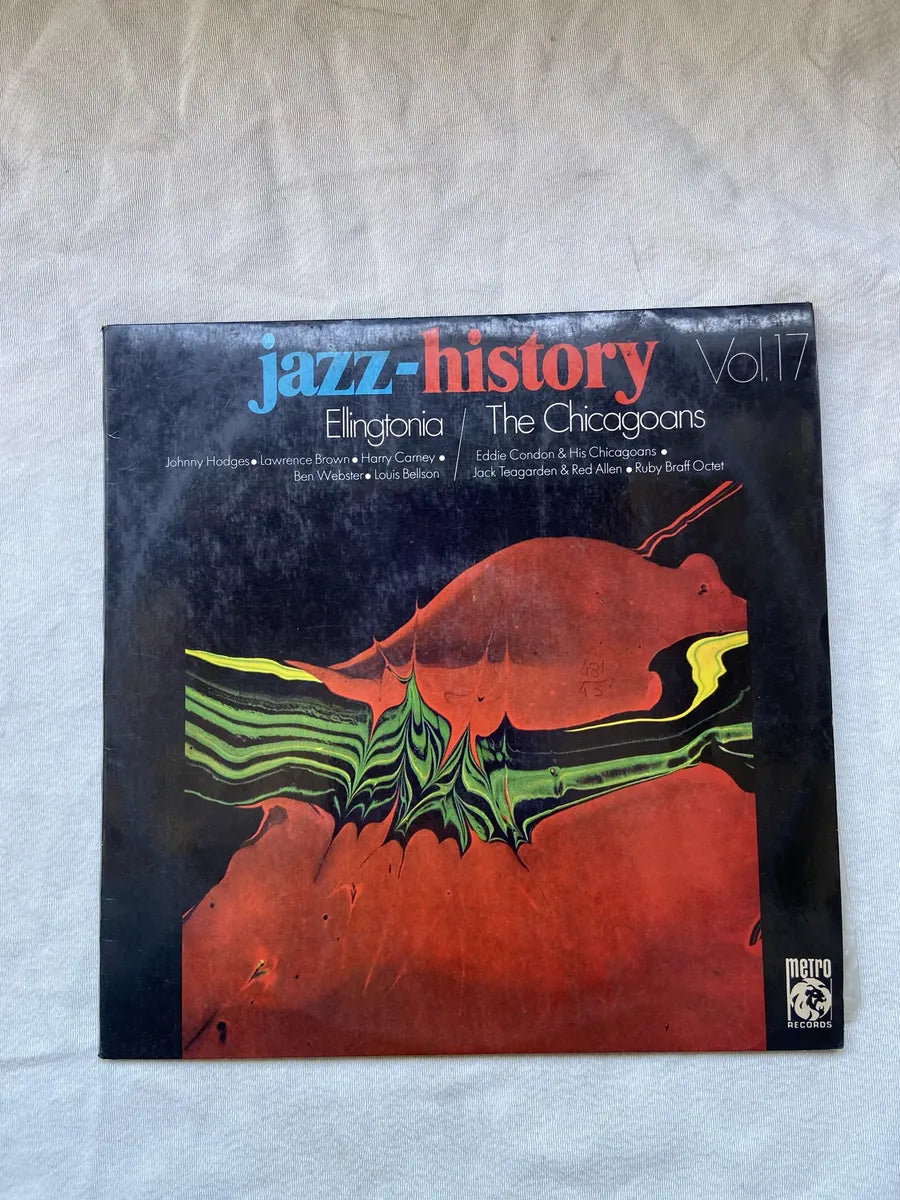 Lp Jazz History Elingtonia The Chicagoans Vol 17 Duplo (Usado)