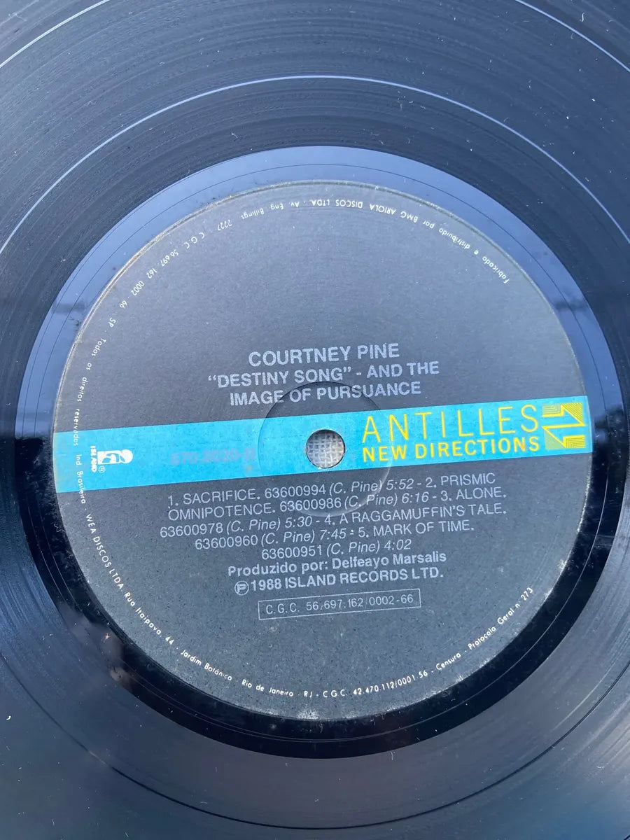 Lp Courtney Pine Destiny Song And The Image Of Pursuance (Usado)
