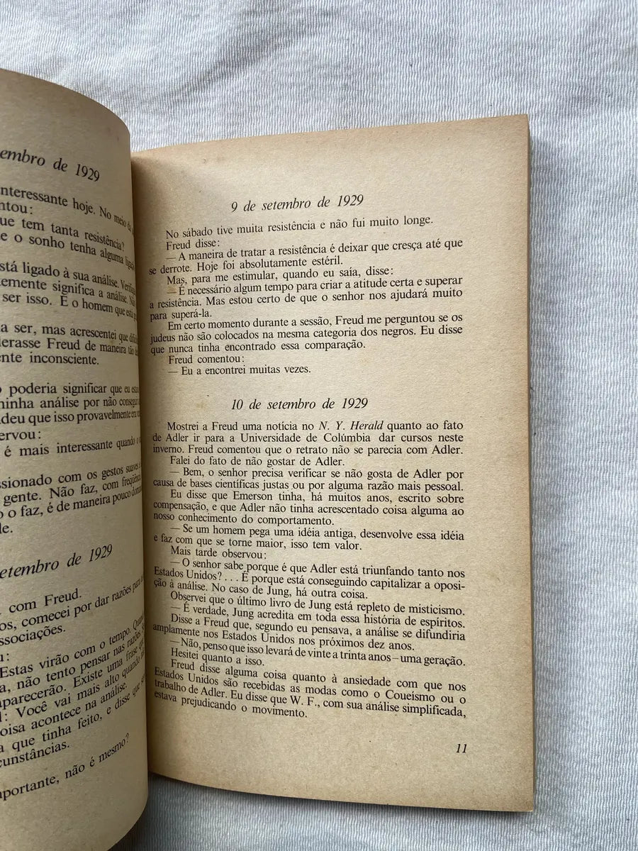 Livro Diário De Minha Análise Com Sigmund Freud Vol 35 (Usado)