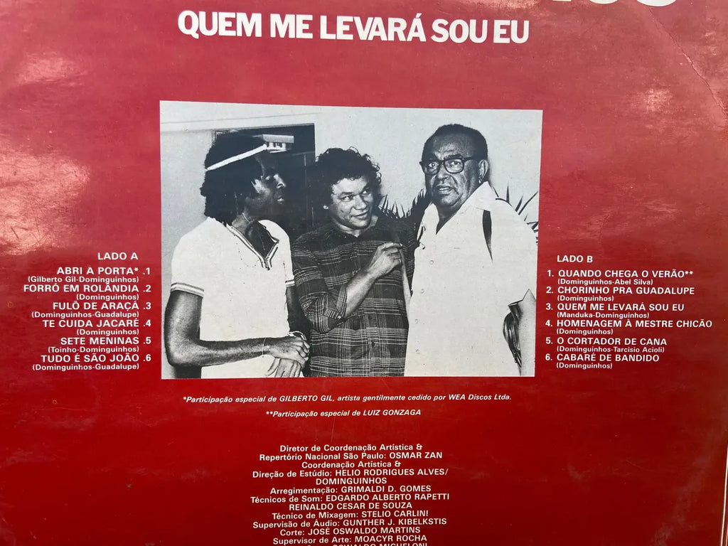 Lp Dominguinhos Quem Me Levara Sou Eu 1987