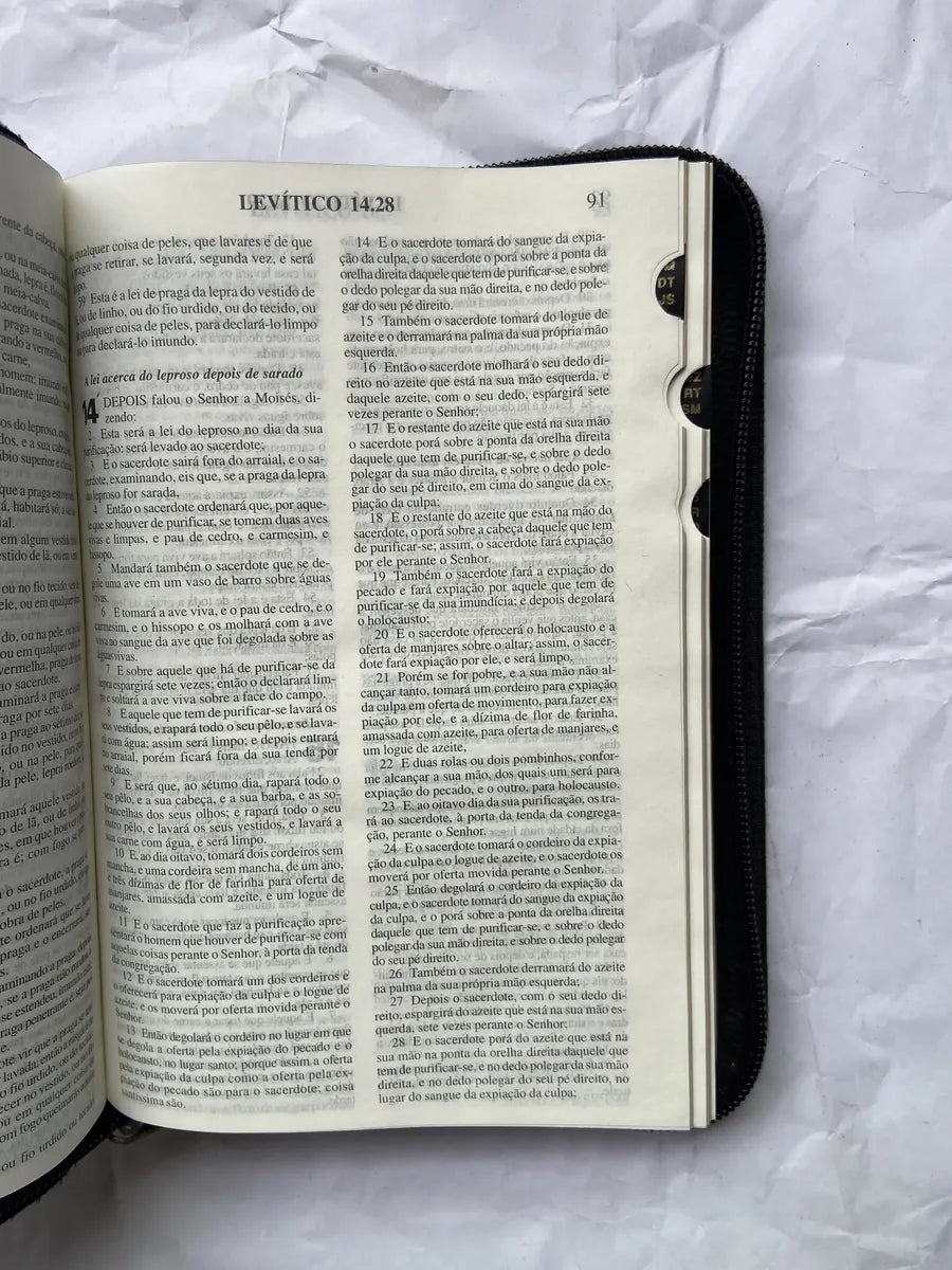 Livro Bíblia Sagrada E Harpa Revisão De 1997 (Usado)
