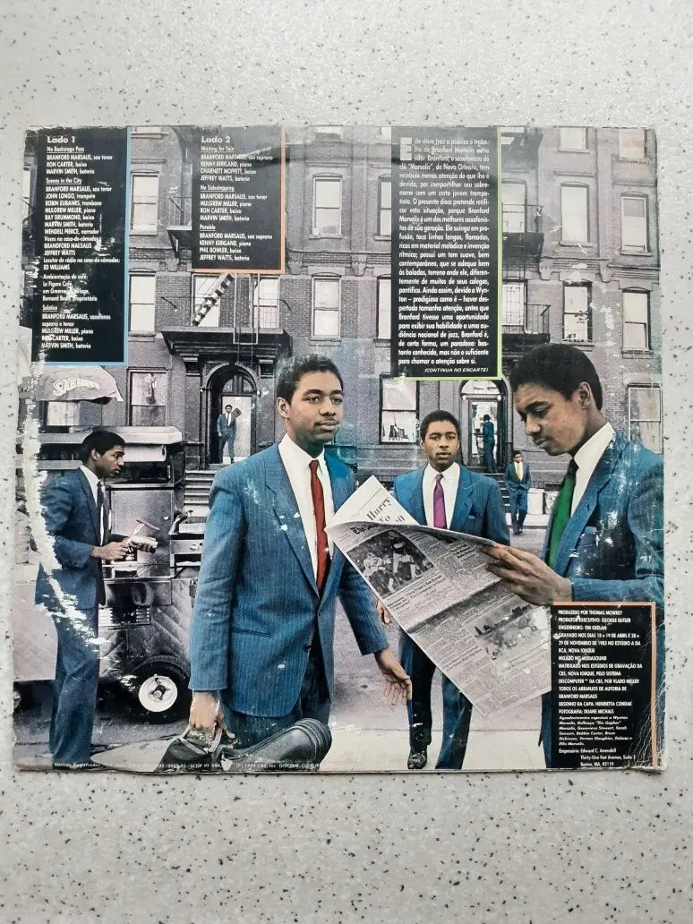 Lp Branford Marsalis Scenes In The City 1984 Col Série Jazz (Usado)