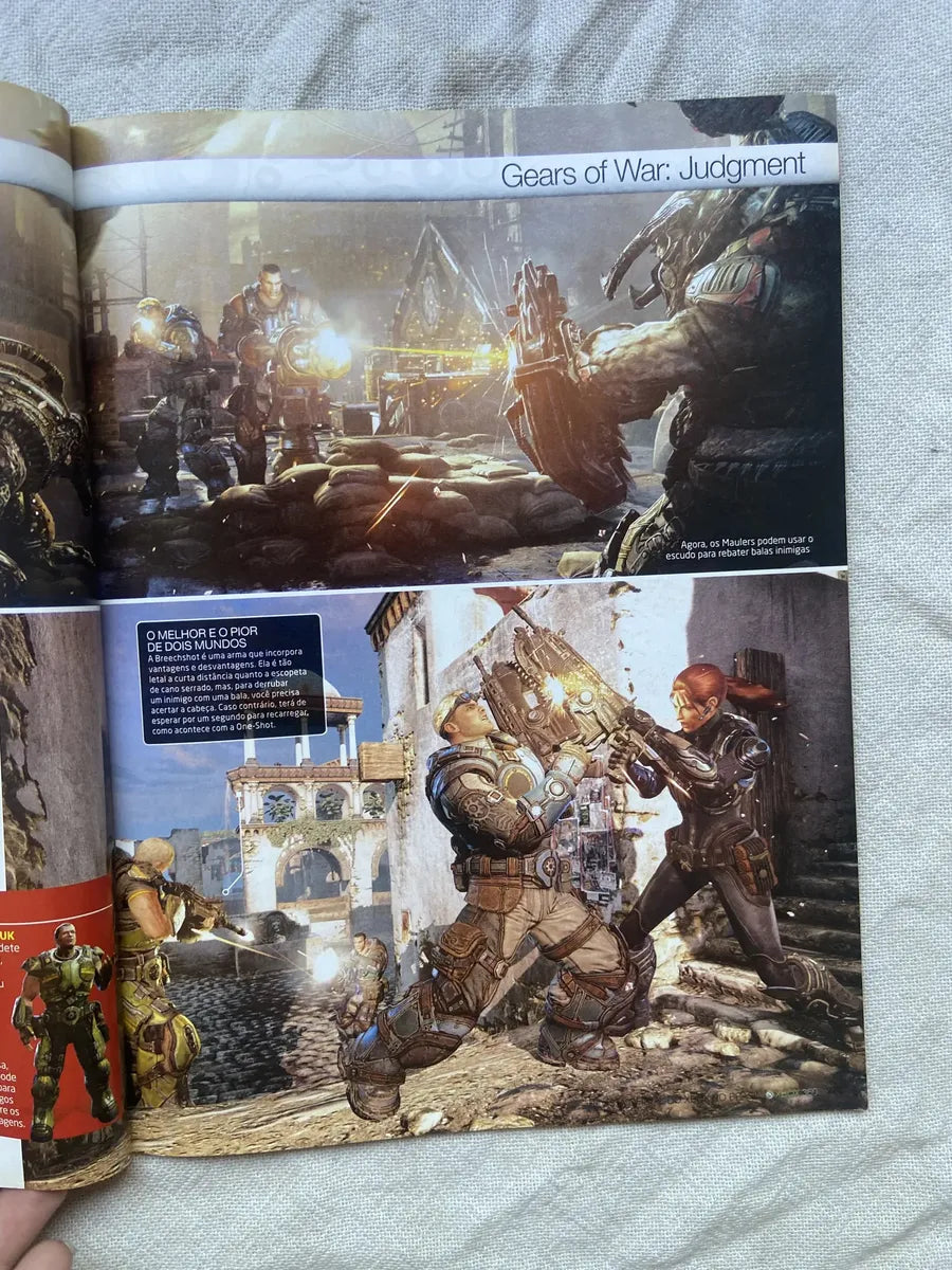 Revista X Box 360 Gears Of War Judgment Ano 6 N 72 (Usado)