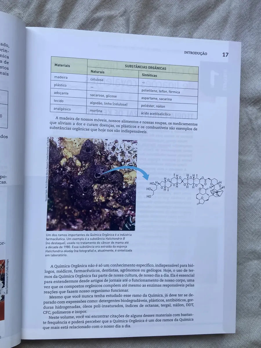Livro Química Volume 3 Química Orgânica 13 Edição 2014 (Usado)