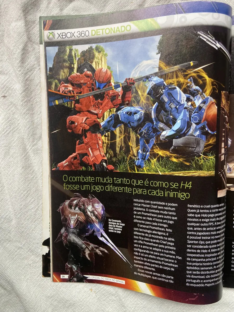 Revista Xbox Halo 4 Ano 7 N 74 Dezembro 2012 (Usado)