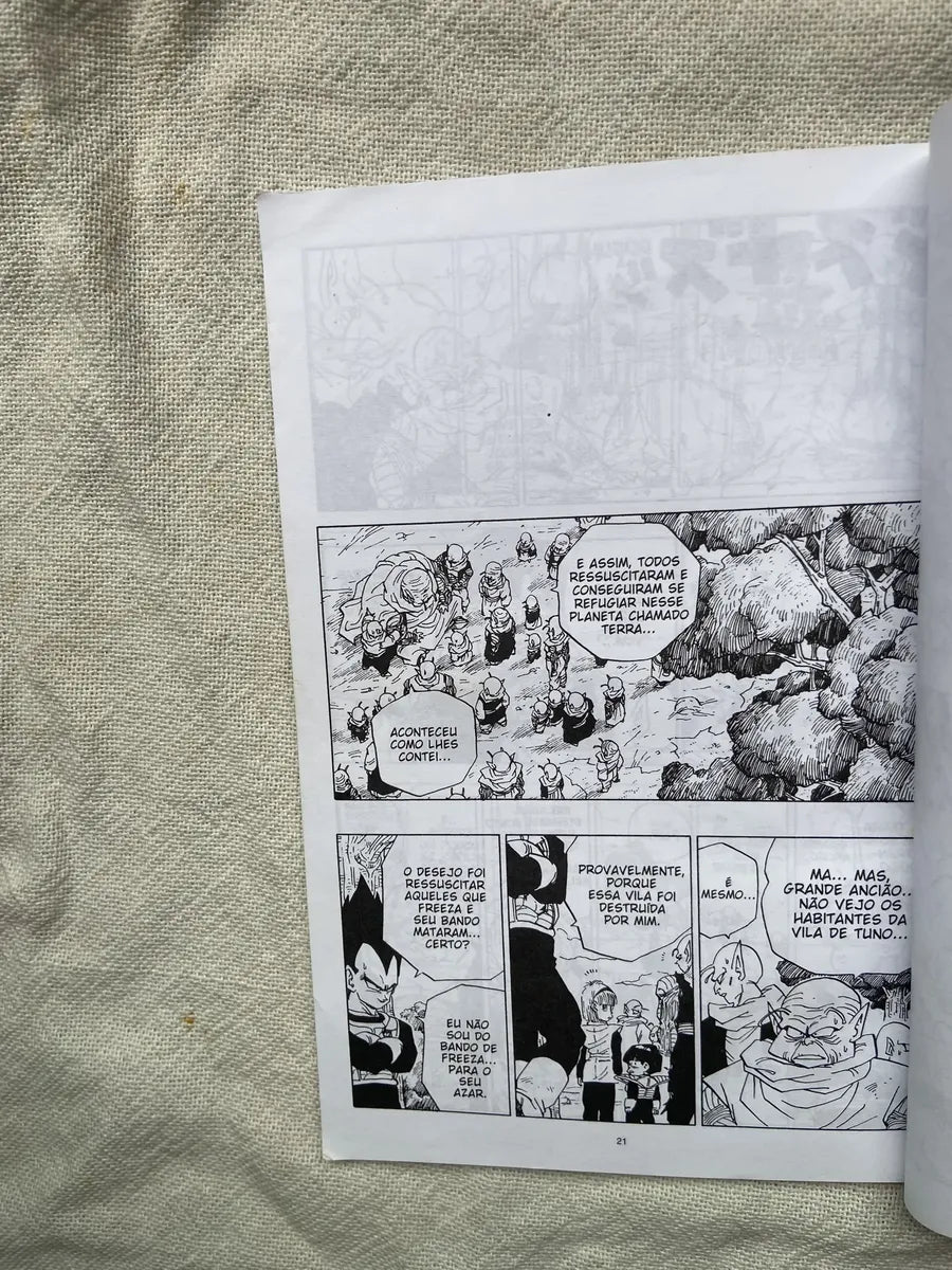 Manga Dragon Ball Z 22 Akira Toriyama 2002 (Usado)