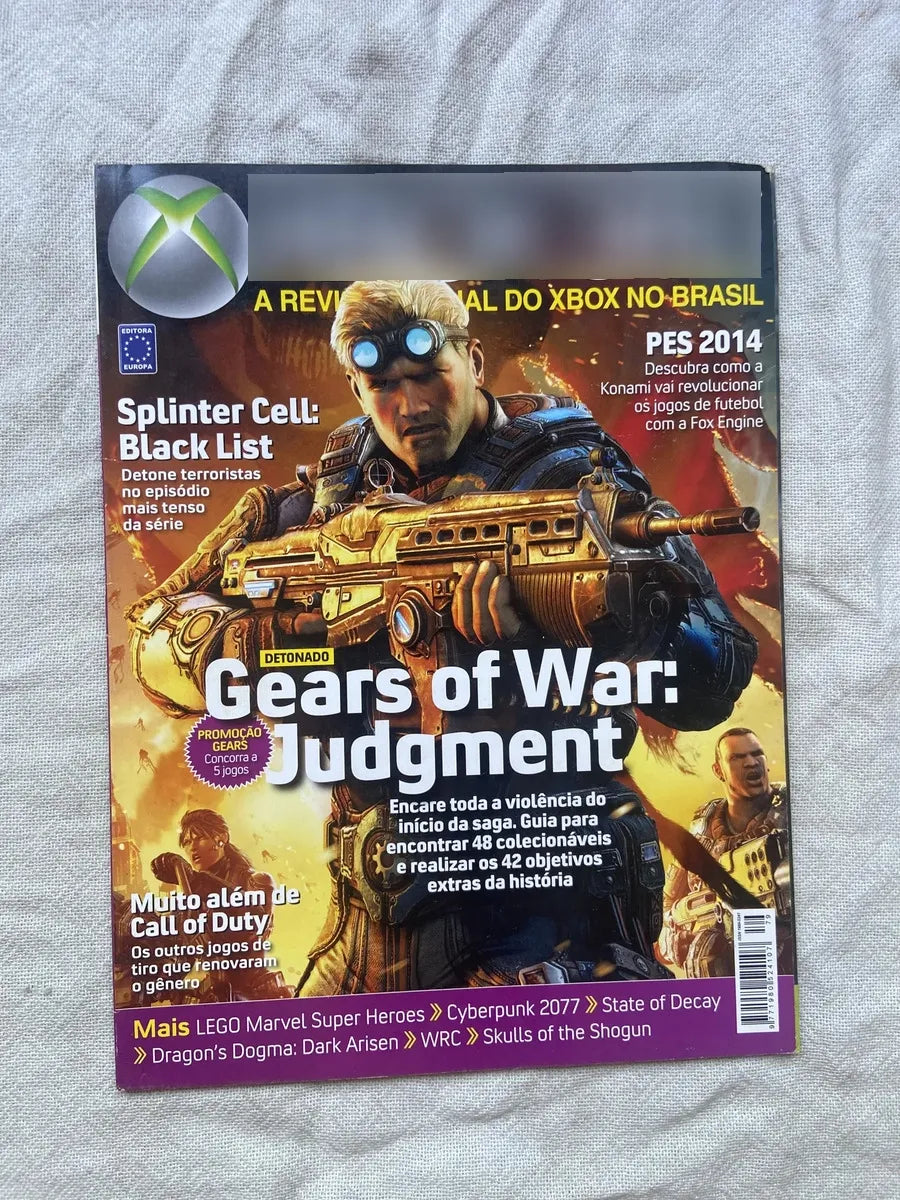 Revista X Box 360 Detonado Gears Of War Judgment Ano 7 N 79 (Usado)