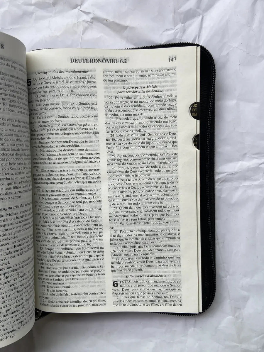 Livro Bíblia Sagrada E Harpa Revisão De 1997 (Usado)