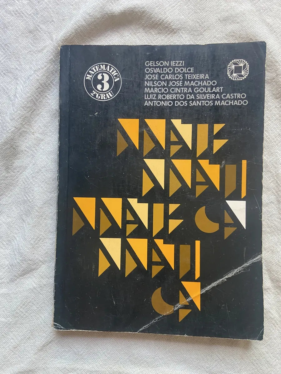 Livro Matemática 3 Série 2 Grau 8 Edição Revista 1990 (Usado)