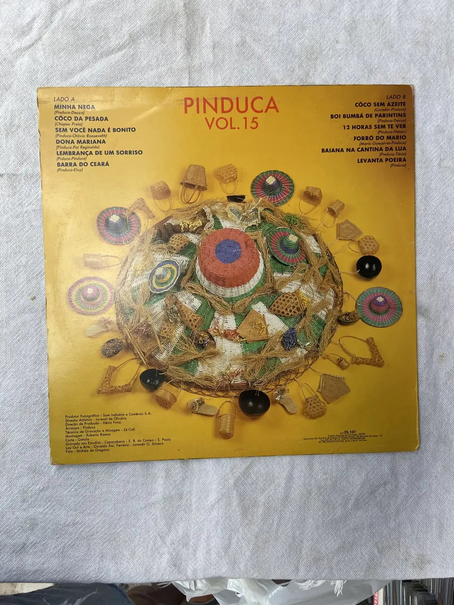 Lp Pinduca Volume 15 Selo Magazine 1986 (Usado)